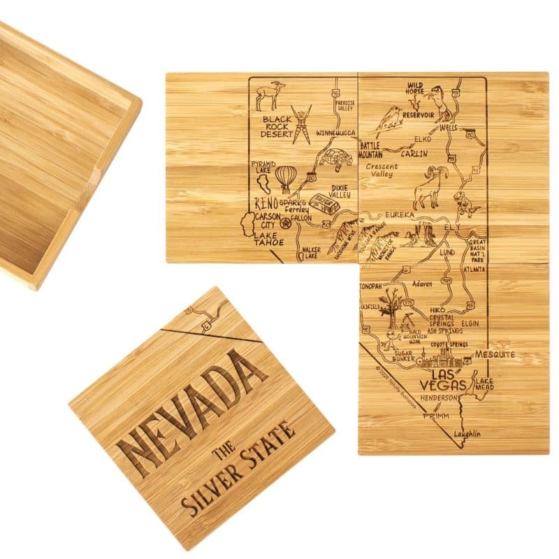 Nevada Puzzle Coaster Set - 5