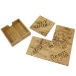 North Carolina Puzzle Coaster Set - 5