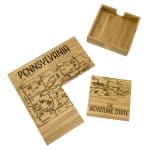 Pennsylvania Puzzle Coaster Set - 4