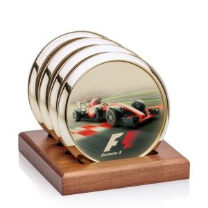 Danville VividPrint™ Coaster on Porterfield Base - Set of 4