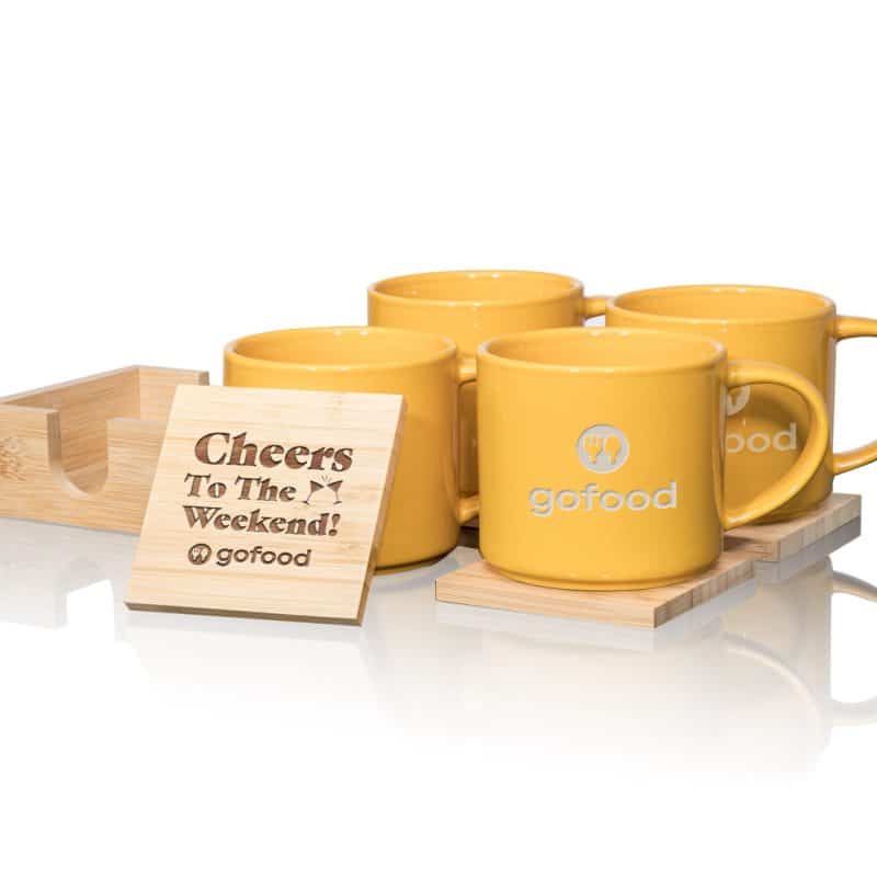 Davies Mug & Coaster Set - 5