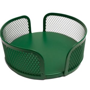 Green Mesh Metal Coaster Holder