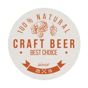 Round Coaster - Foil Print