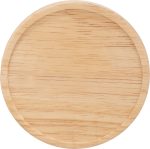 Hearth Ceramic Mug with Wood Lid/Coaster 15oz - 5
