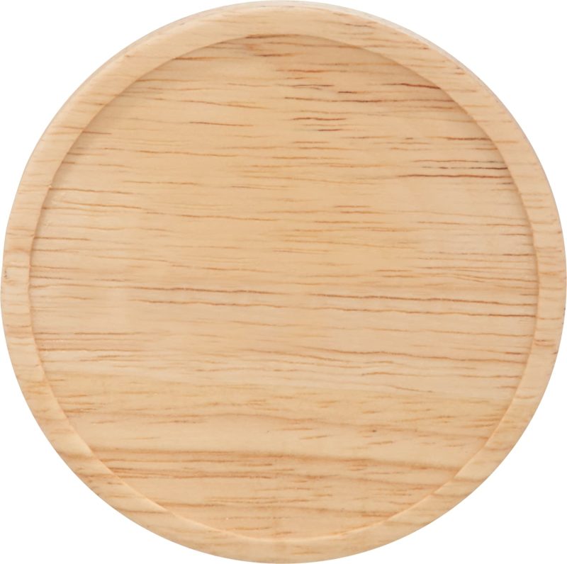 Hearth Ceramic Mug with Wood Lid/Coaster 15oz - 5