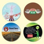 Origin'L Fabric® 3.6"Round x1/16" Drink Coaster