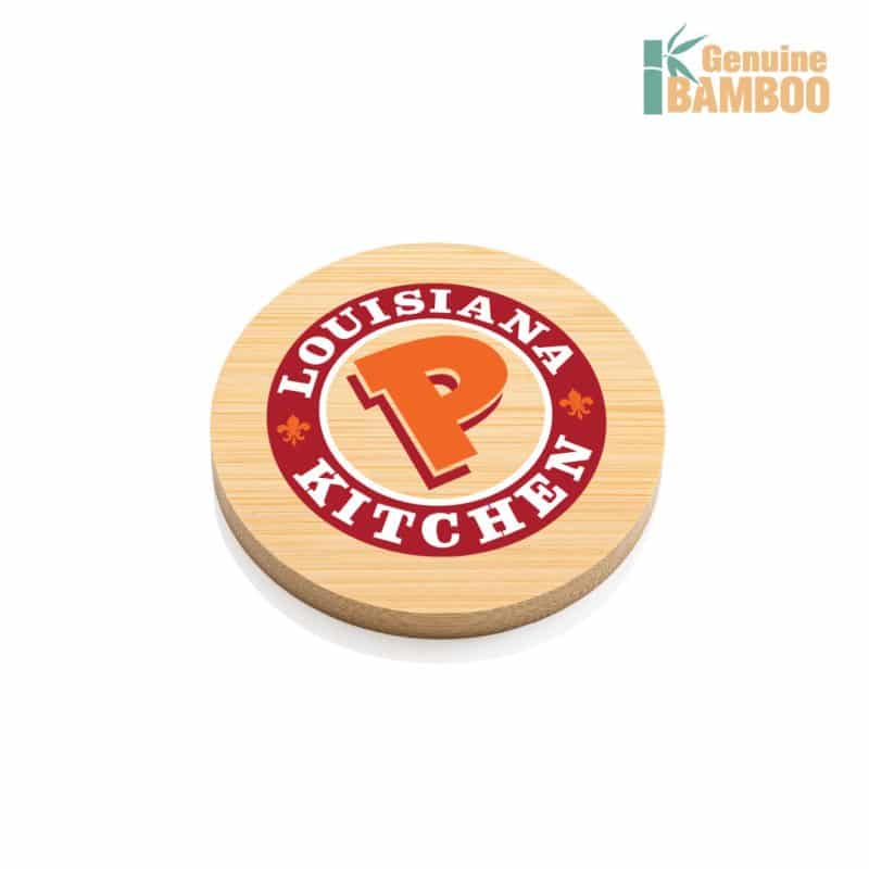 Yorkshire Bamboo VividPrint™ Coaster Set - Round - 2