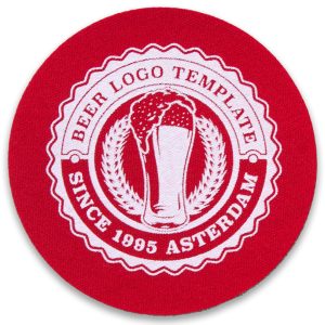 4" Round Foam Coasters