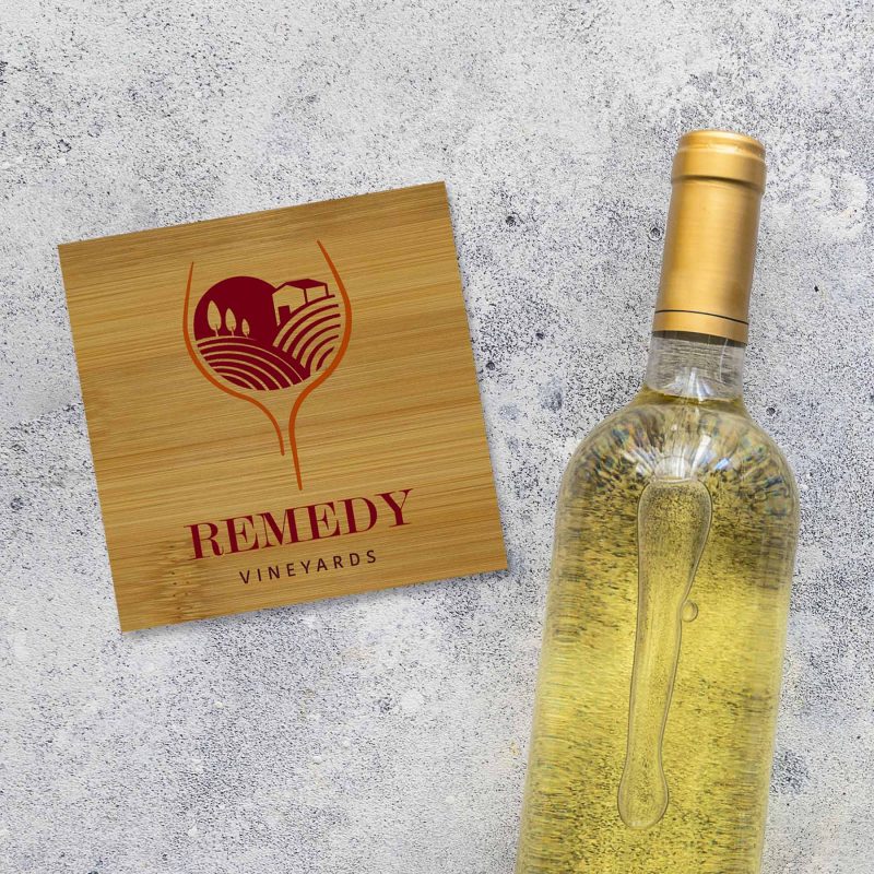 Bamboo Square Coaster - 2