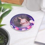 4" Full Color Round Ceramic Coasters - 1