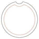 CoasterStone Absorbent Coaster/Car Coaster Combo Pack - Square - 3