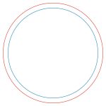 CoasterStone Round Absorbent Stone Coaster - Single (4")-Bulk - 1