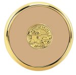 JAFFA® Round Brass Coaster - 8