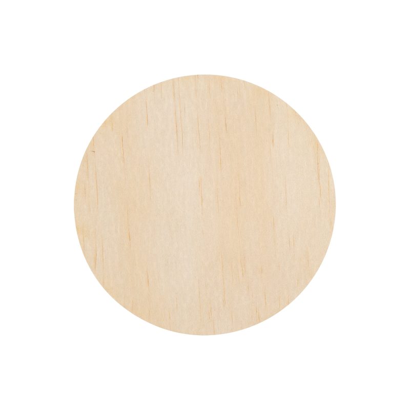 Wood Coaster - Circle - 1