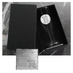 SOHO Single Pilsner and Square Coaster Set