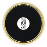 Brass And Leather Coaster - 3