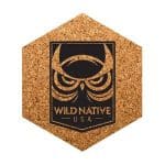 Hexagon Cork Coaster