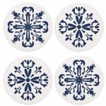 Square Absorbent Ceramic Coaster - 1