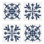 Square Absorbent Ceramic Coaster - 2