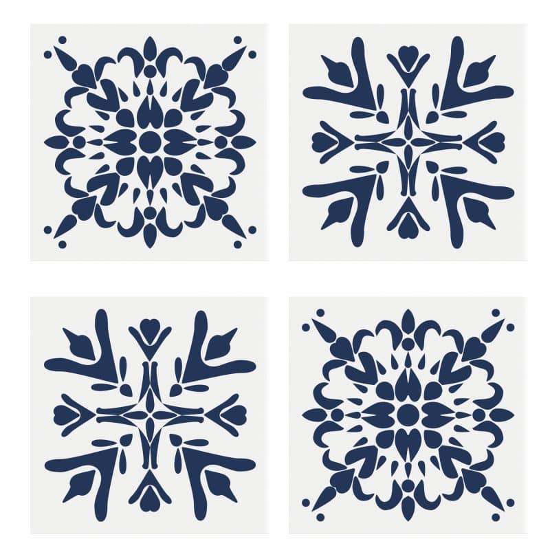 Square Absorbent Ceramic Coaster - 2