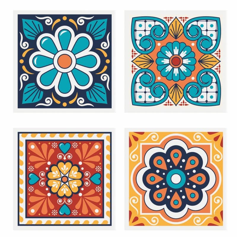 Square Absorbent Ceramic Coaster - 3