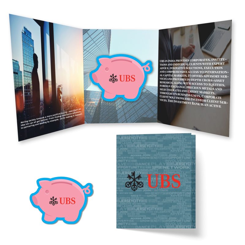 Tek-Booklet-2-with-Full-Color-Piggy-Bank-Coaster-TB2-PTC119 Tek Booklet 2 with Full Color Piggy Bank Coaster