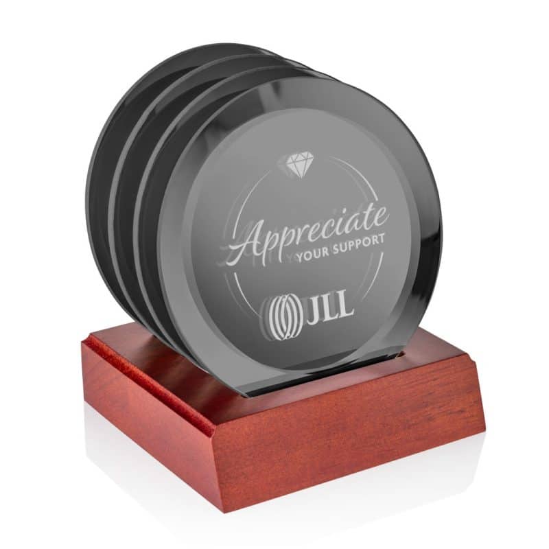 Aladdin Coaster - Set of 4 on Rosewood - 2
