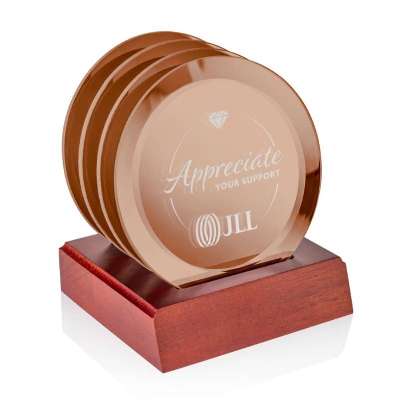 Aladdin Coaster - Set of 4 on Rosewood - 3