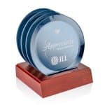 Aladdin Coaster - Set of 4 on Rosewood - 4