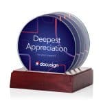Barnaby VividPrint? Coasters - Set of 4 on Rosewood
