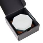 Sloan Coasters - Set of 4 on Walnut Base - 1