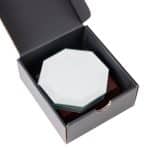 Sloane Coasters - Set of 4 on Rosewood Base - 1
