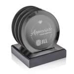 Aladdin Coasters - Set of 4 on Black - 2