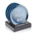 Aladdin Coasters - Set of 4 on Black - 4