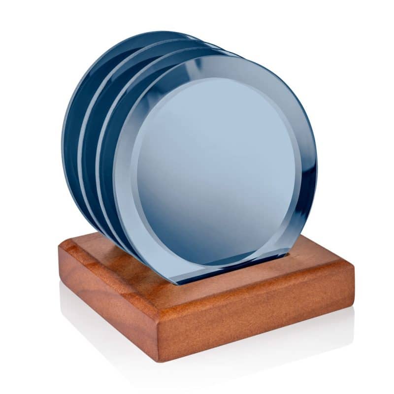 Aladdin Coasters - Set of 4 on Walnut - 9
