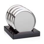 Danville VividPrint Coasters on Gloss Black Base - Set of 4 - 8