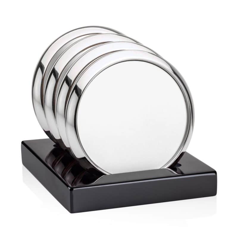 Danville VividPrint Coasters on Gloss Black Base - Set of 4 - 9