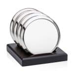 Danville VividPrint Coasters on Satin Black Base - Set of 4 - 9