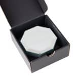 Meaford Coasters - Set of 4 on Black Base - 1