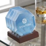 Meaford VividPrint Coasters - Set of 4 on Rosewood - 2
