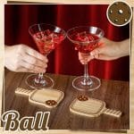 Pickleball Racket Shape Coaster - 2