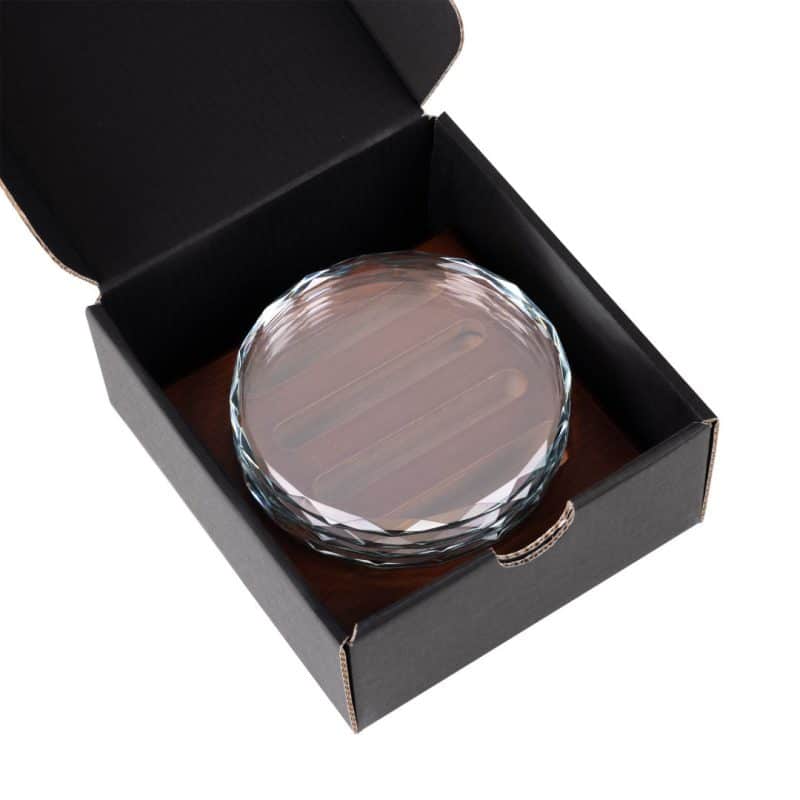 Porterfield VividPrint Coasters - Set of 4 on Piano Finish Rosewood - 1
