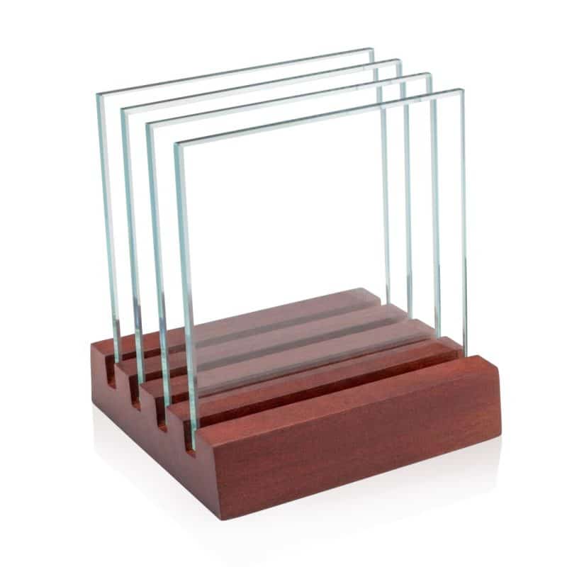 Rockford Coaster - Set of 4 on Brolin Rosewood - 5