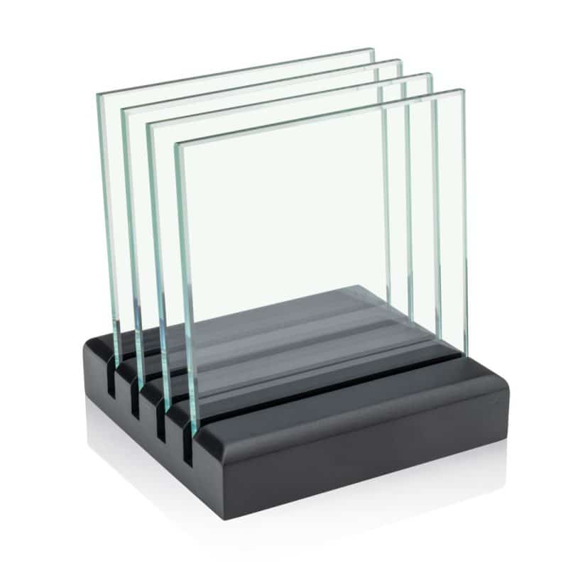 Rockford Coasters - Set of 4 on Brolin Black - 4