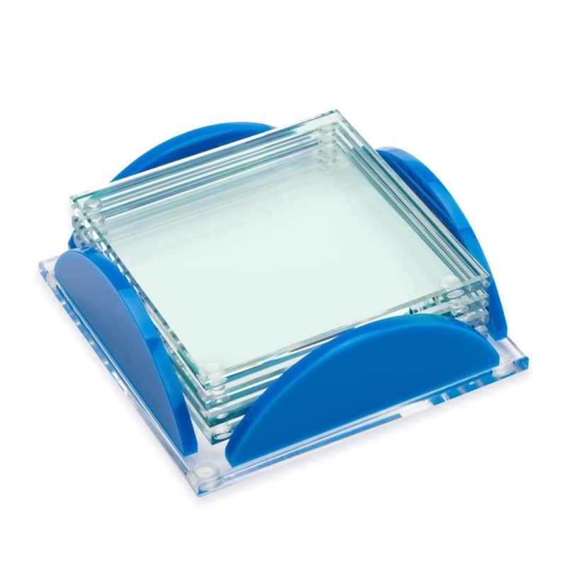 Rockford Coasters - Set of 4 on Herning Blue - 4