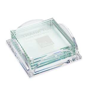 Rockford Coasters - Set of 4 on Herning Clear
