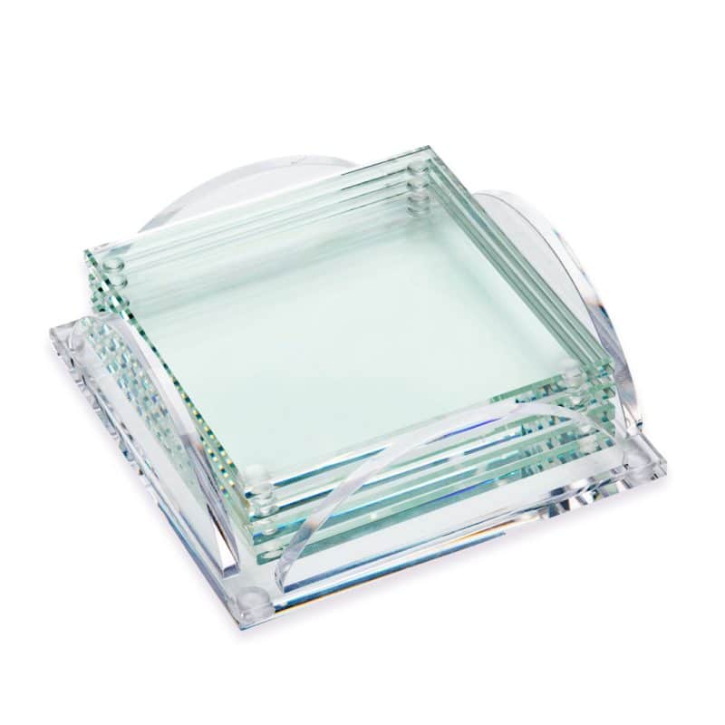 Rockford Coasters - Set of 4 on Herning Clear - 4