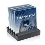 Rockford VividPrint Coasters - Set of 4 on Brolin Black