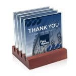 Rockford VividPrint Coasters - Set of 4 on Brolin Rosewood