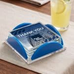Rockford VividPrint Coasters - Set of 4 on Herning Blue - 2